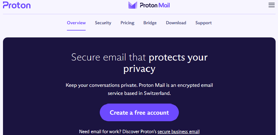 Proton Email- The best secure Email  