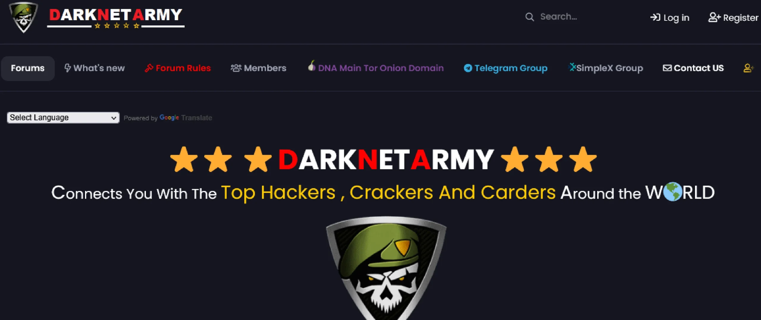 darknet army